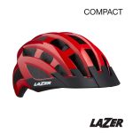 Lazer Helmet Compact Red Unisize